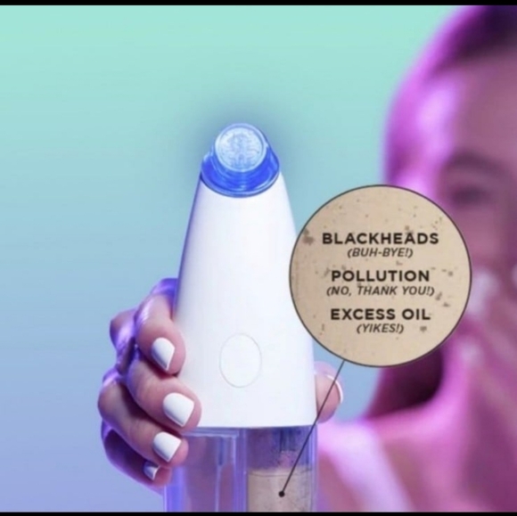 Beautybio GLOfacial Hydro-Infusion Pore Cleansing + Blue LED Clarifying Tool NIB - Picture 2 of 7